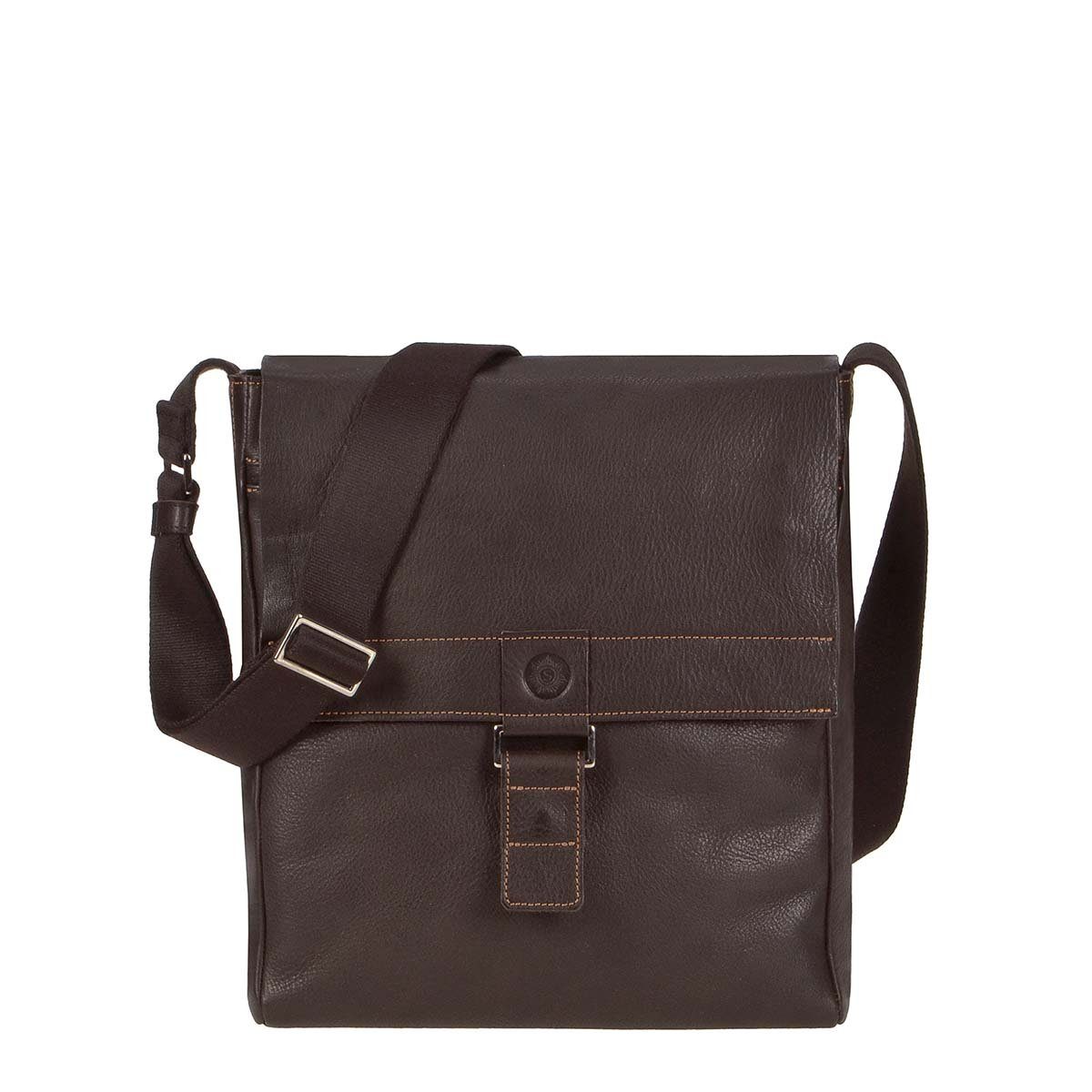 Sonnenleder Umhängetasche GranadaG, Ledertasche, Messenger Bag, süddeutsches Rindleder