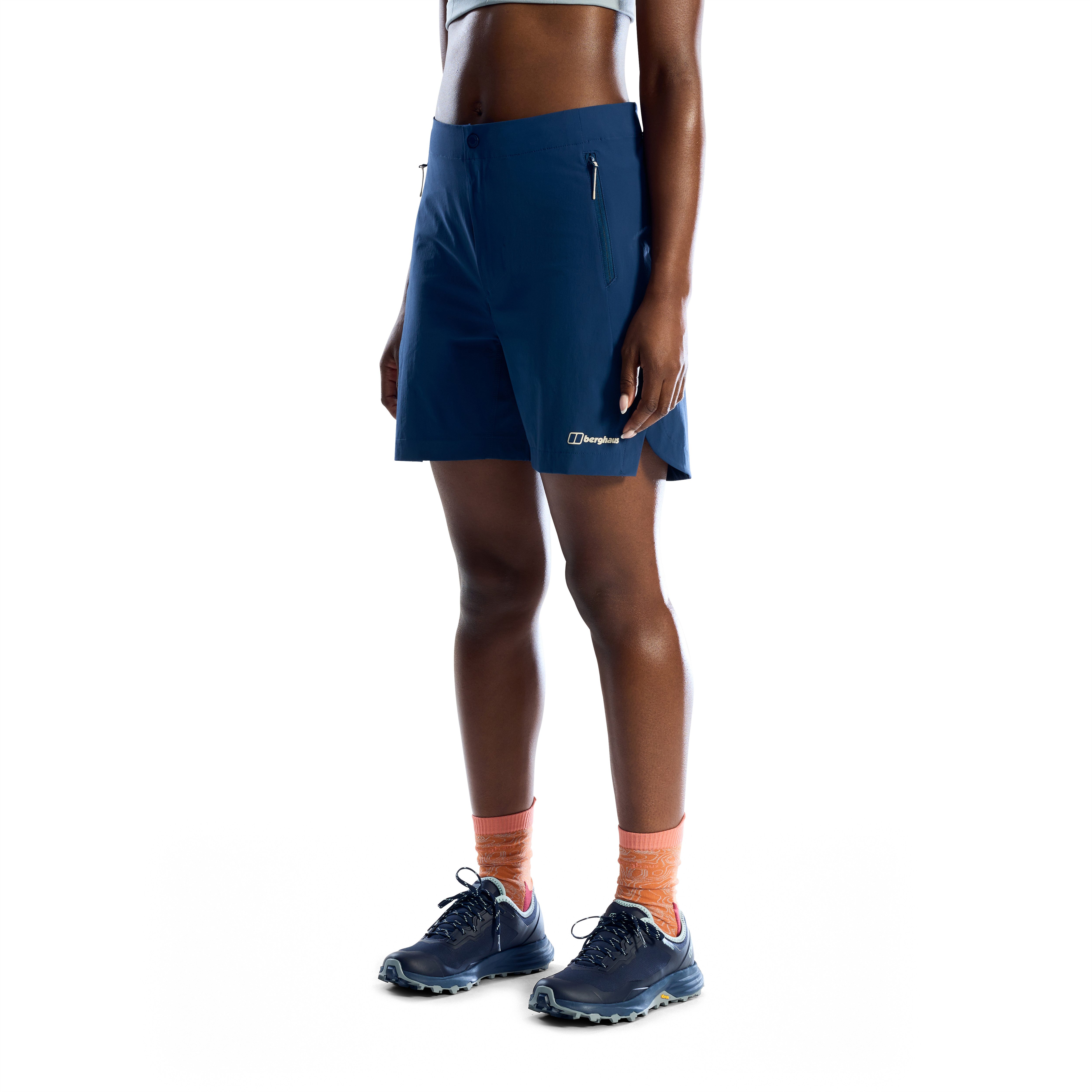 Berghaus Shorts Kinnivie Trail Short AF mit Futter aus Polyester, bequeme Passform
