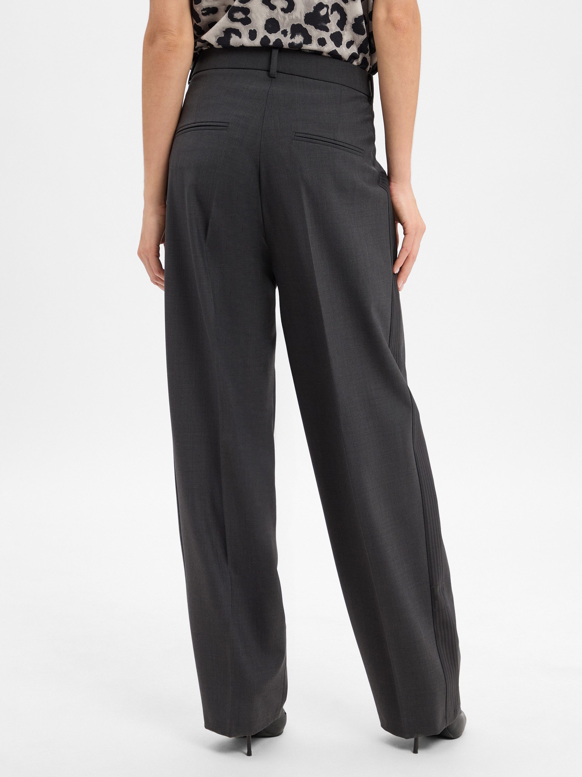 Cambio Bundfaltenhose Glam
