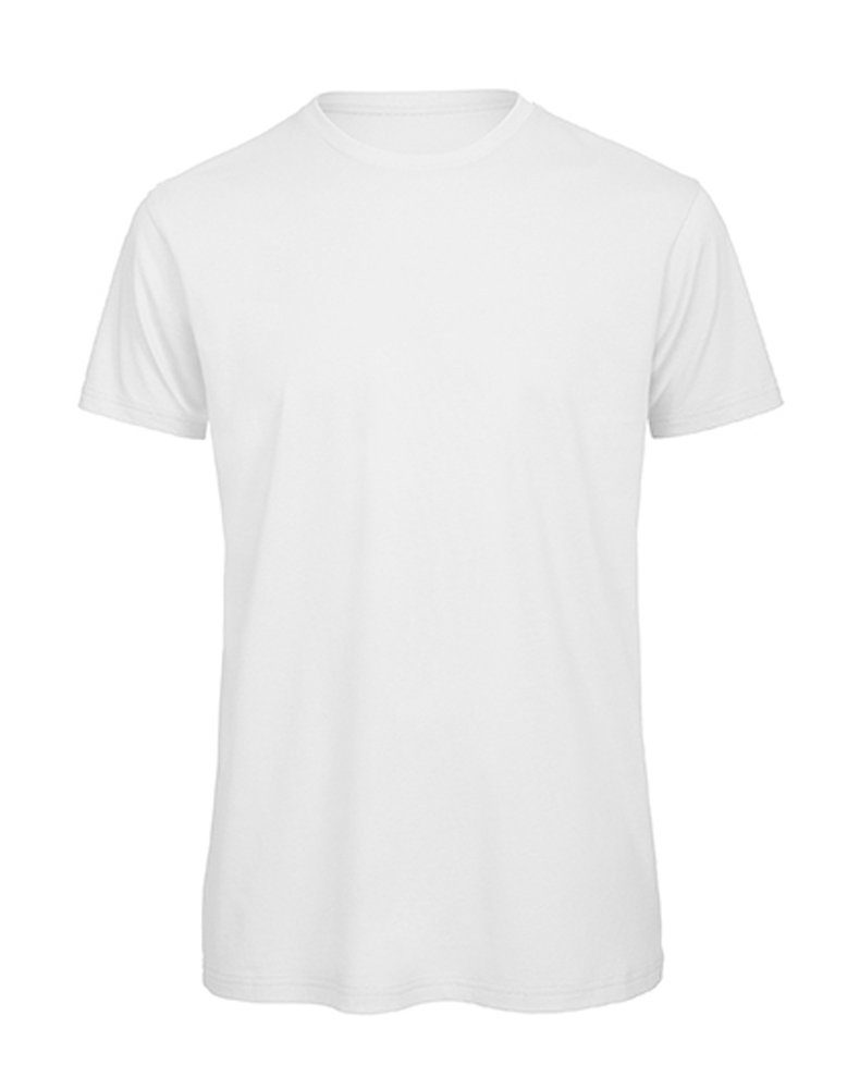 B&C Unterhemd Unterziehshirt (5er Pack) organic Rundhals Weiß (Packung, 5er Pack) gekämmte, ringgesponnene Bio-Baumwolle | Unterhemden