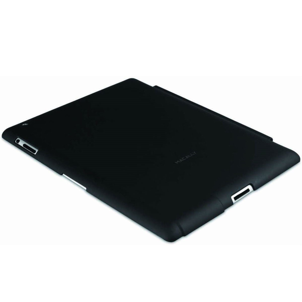 Macally Tablet-Hülle Cover Schutz-Hülle Smart Case Tasche Schwarz, Hard-Case passend für Apple iPad 4 3 4G 3G 2 2G
