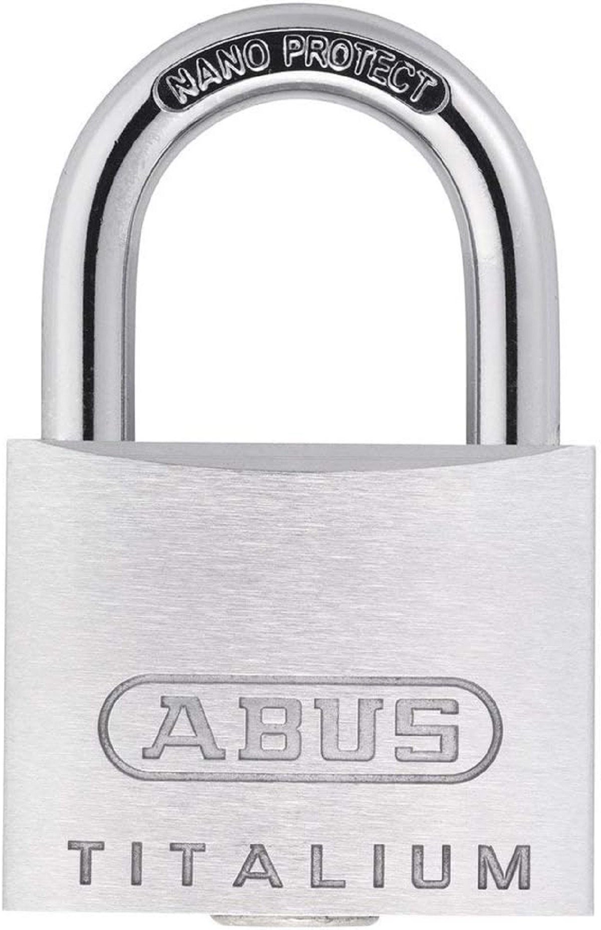 Kellerschloss Spezial-Aluminium, ABUS Vorhängeschloss Titalium (1-tlg) Vorhängeschloss Schlosskörper