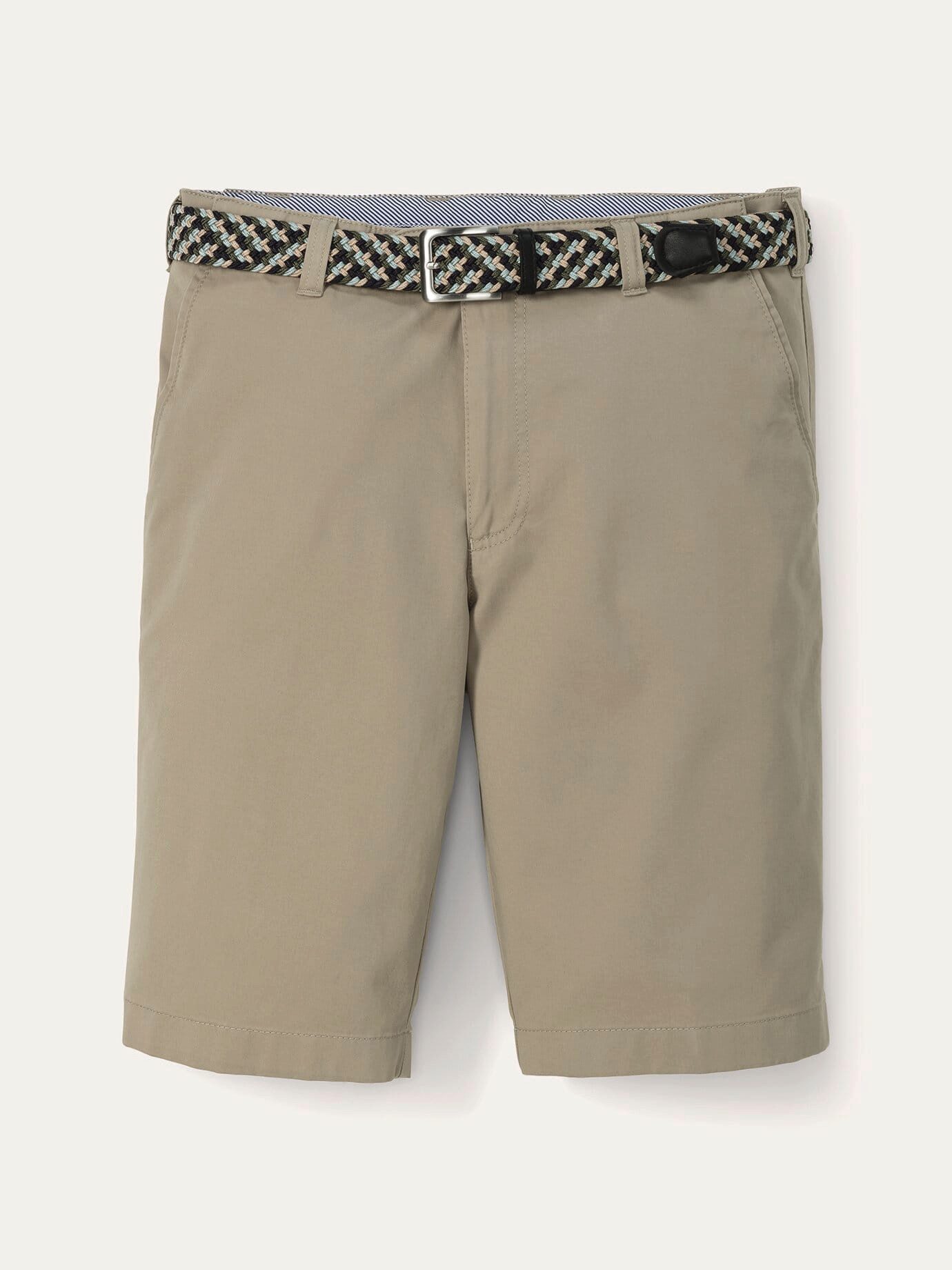Walbusch Bermudas Extraglatt-Stretchbund-Bermudas Regular Fit
