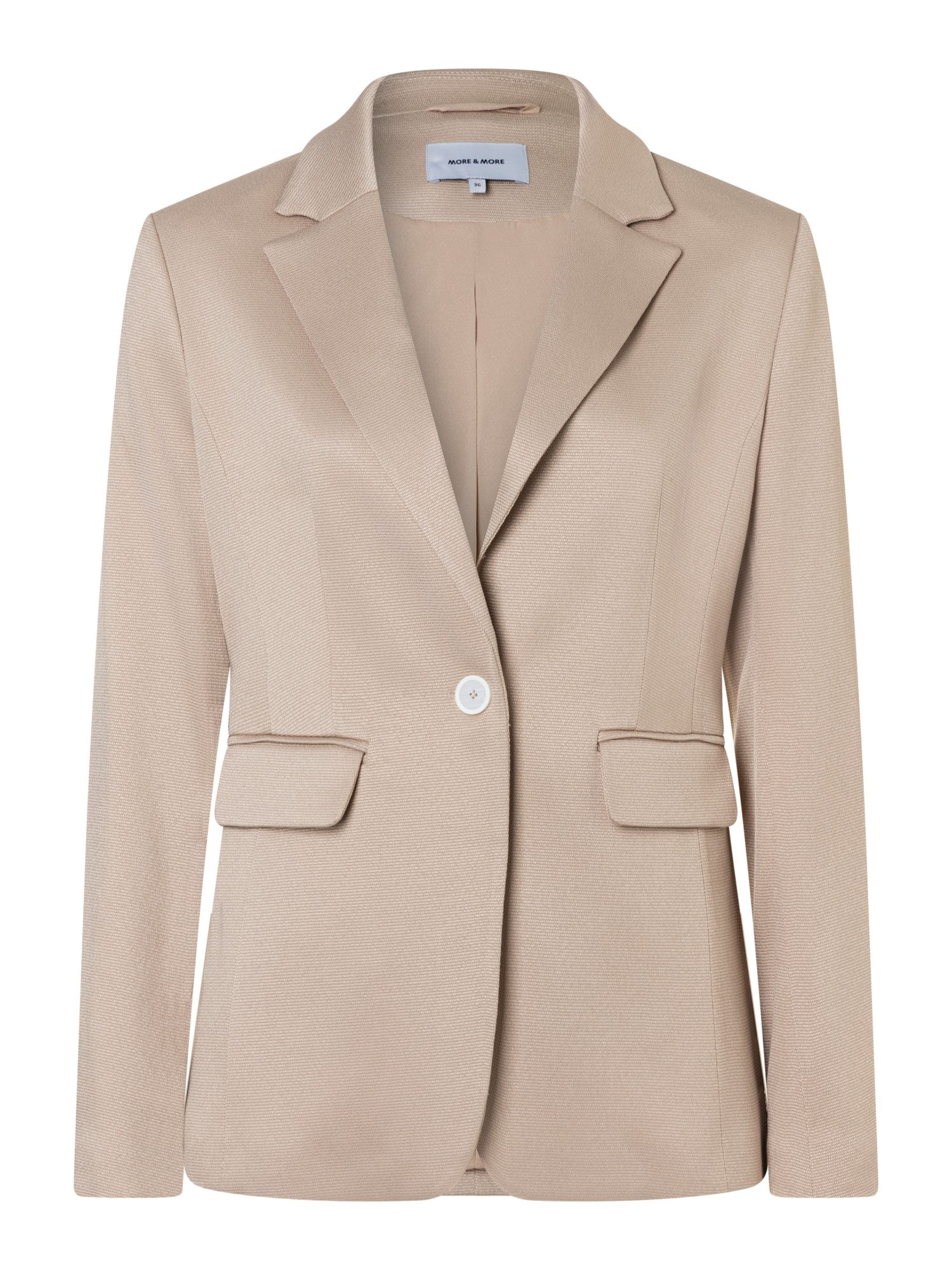 MORE&MORE Jackenblazer leicht taillierter Business-Blazer – Bild 5 von 5