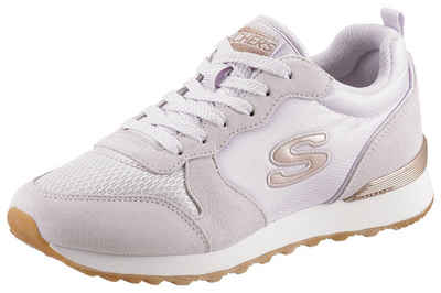 Skechers OG 85 - GOLDN GURL Sneaker Freizeitschuh, Halbschuh, Schnürschuh mit Air-Cooled Memory Foam