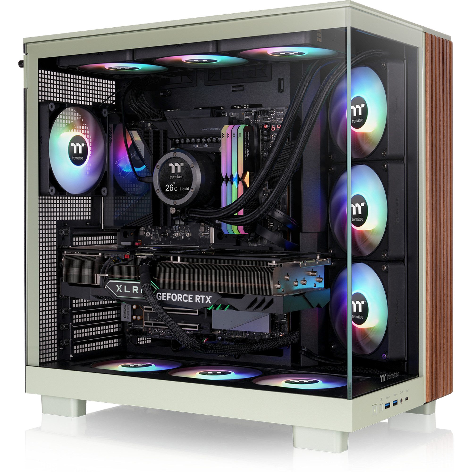 Thermaltake PC-Gehäuse Thermaltake View 380 XL WS ARGB, Tower-Gehäuse