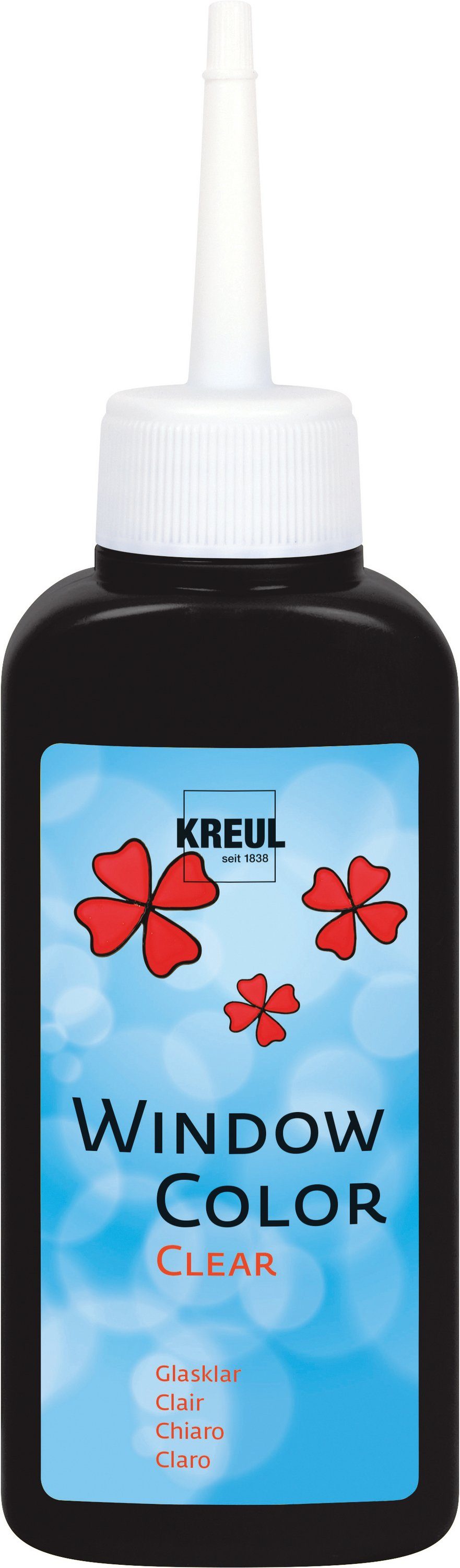 Fenstersticker, Kreul, 80 ml Schwarz