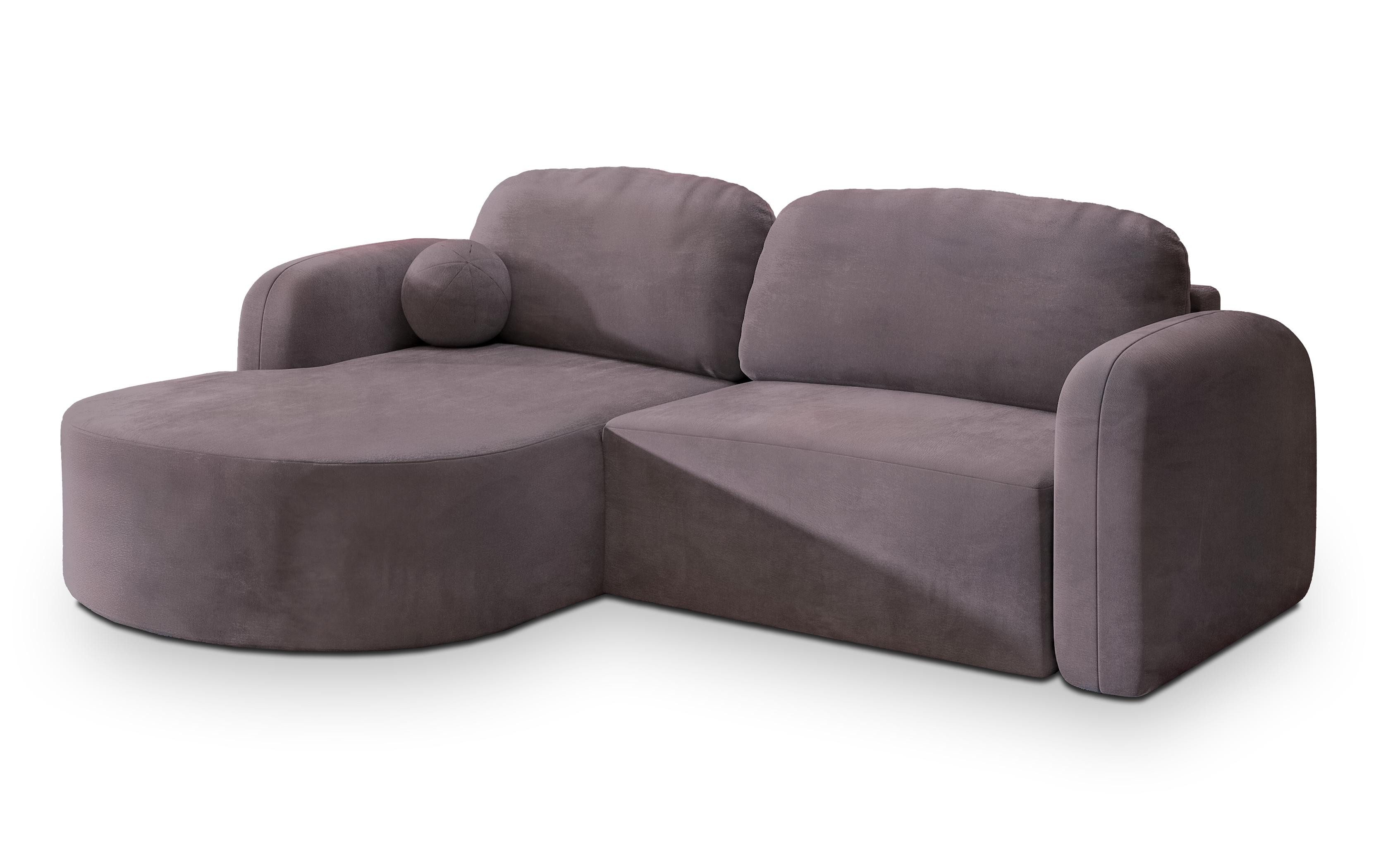 Masseno Ecksofa AMILIA mit Schlaffunktion L-Form, günstig online kaufen