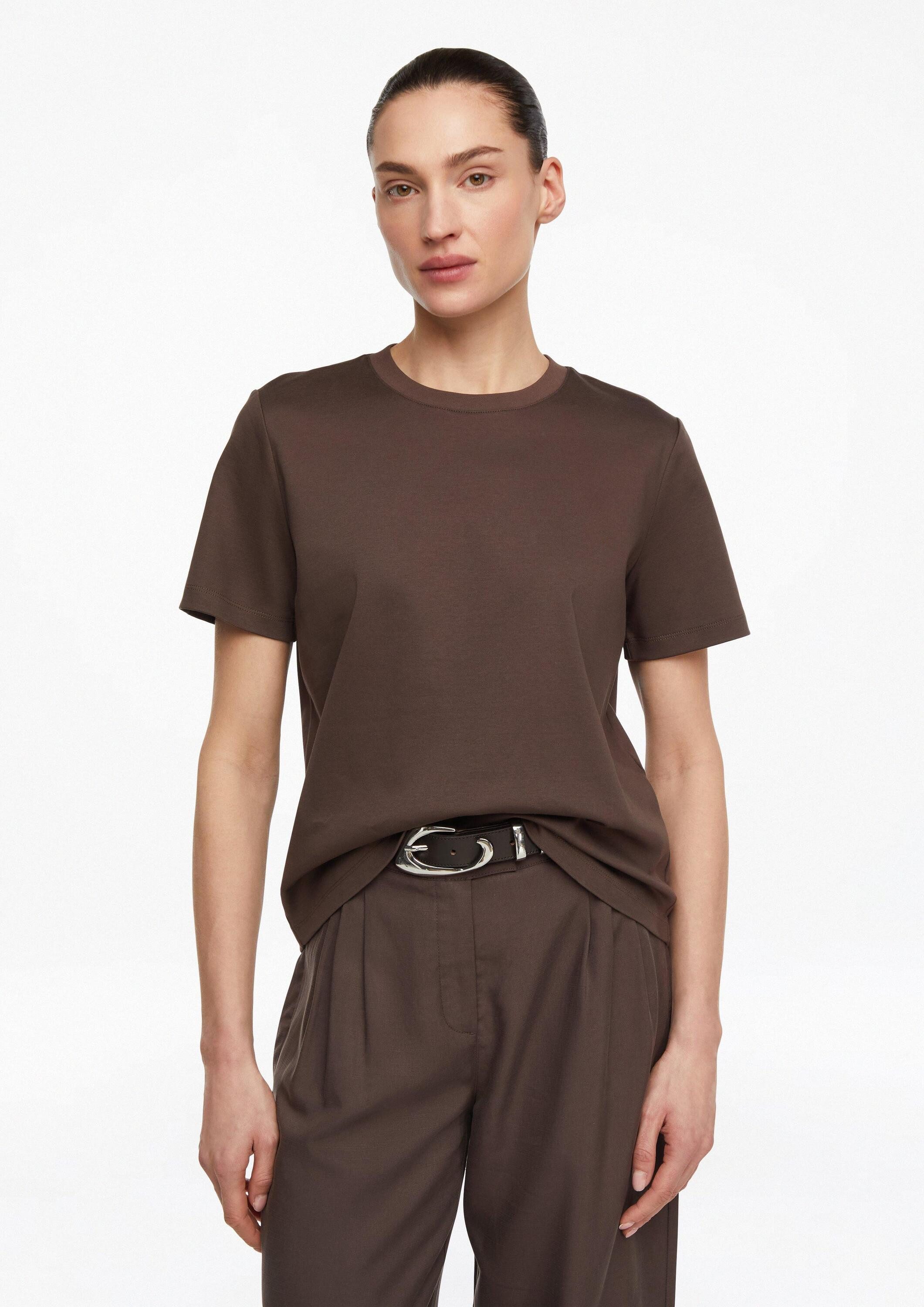 comma Kurzarmshirt T-Shirt Basic T-Shirt