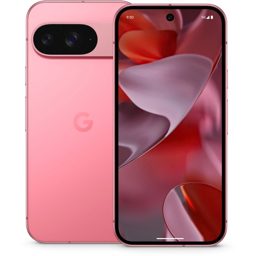 Google Google Pixel 9 Smartphone 256GB in Peony Farbe. Smartphone (6.3 Zoll, IP68 Schutz gegen Wasser und Staub)