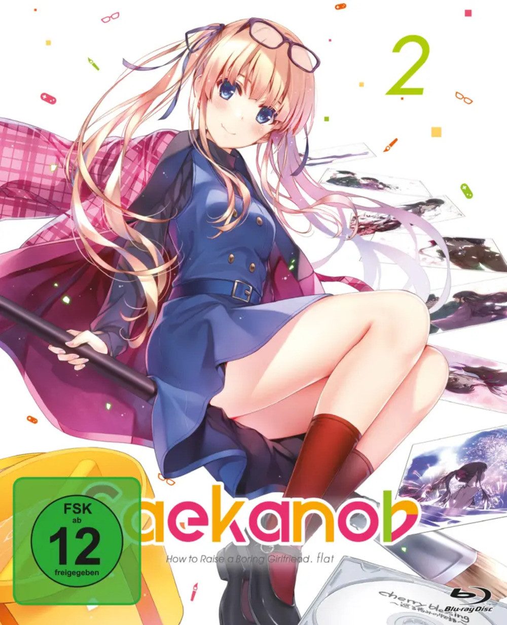 Blu-ray Saekano - How to Raise a Boring Girlfriend.flat. Vol.2.2, 1 Blu-ray