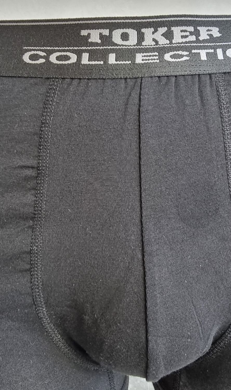 Toker Collection® Boxershorts Herren Boxershort 2 Stück ein Preis (Packung, 2er- Pack) mit Logo auf dem Taillenbund