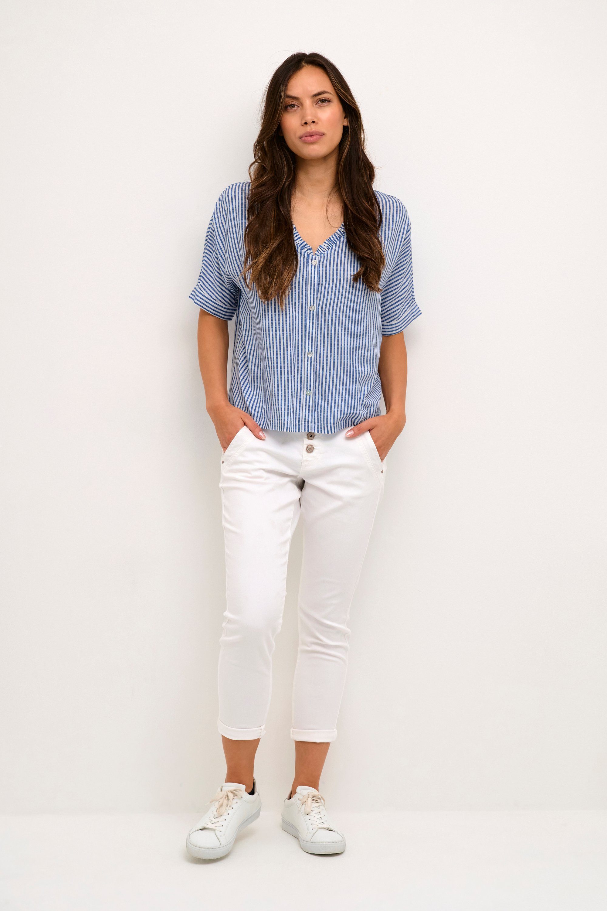 Cream Kurzarmhemd Kurzarmhemd CRTiah günstig online kaufen