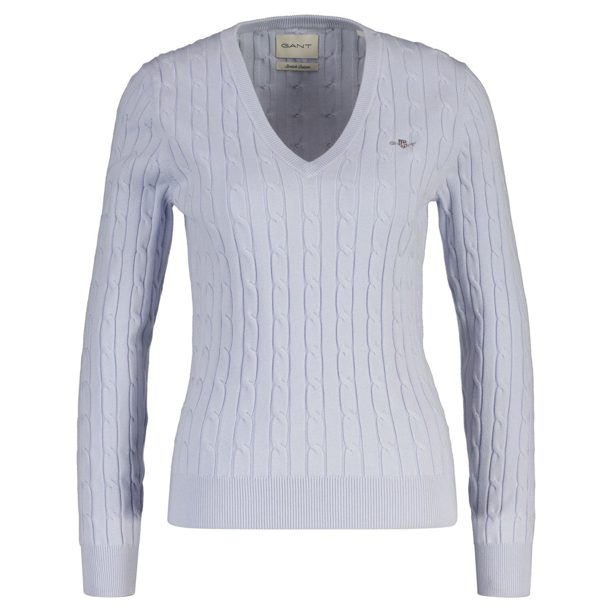 Gant Sweater Damen Strickpullover Baumwolle