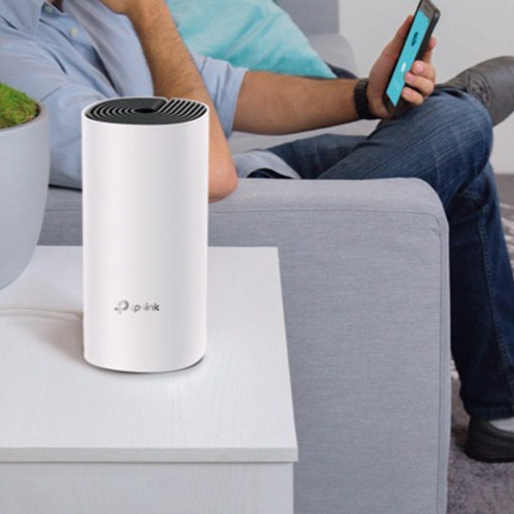 tp-link Deco E4 (1er-Pack) AC1200 Whole-Home Mesh Wi-Fi Sy Smart-Home-Steuerelement