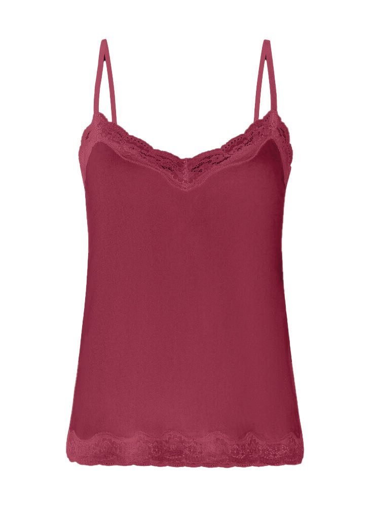 Hunkemöller Pyjama Velours Lace Cami Top – Bild 5 von 5