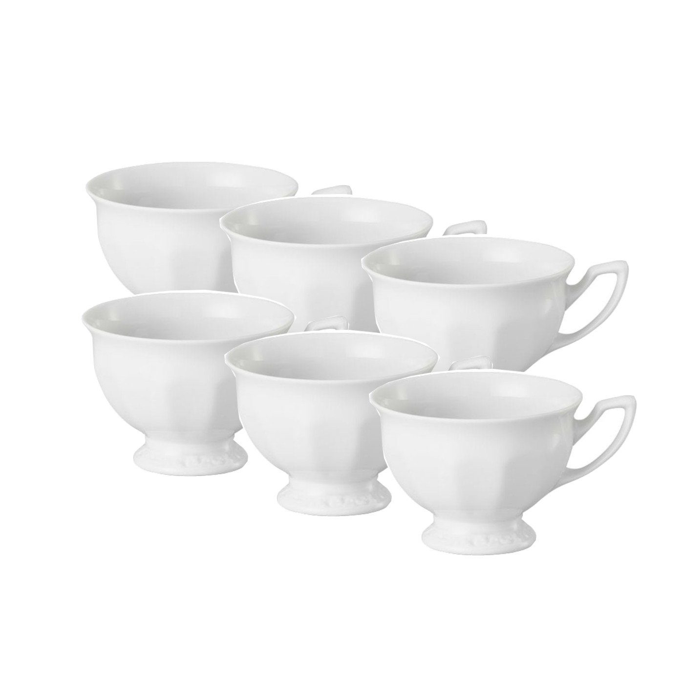 Rosenthal Tasse »Maria Weiß Kaffee-Obertasse 0,18 l 6 Stück«, Porzellan  online kaufen | OTTO