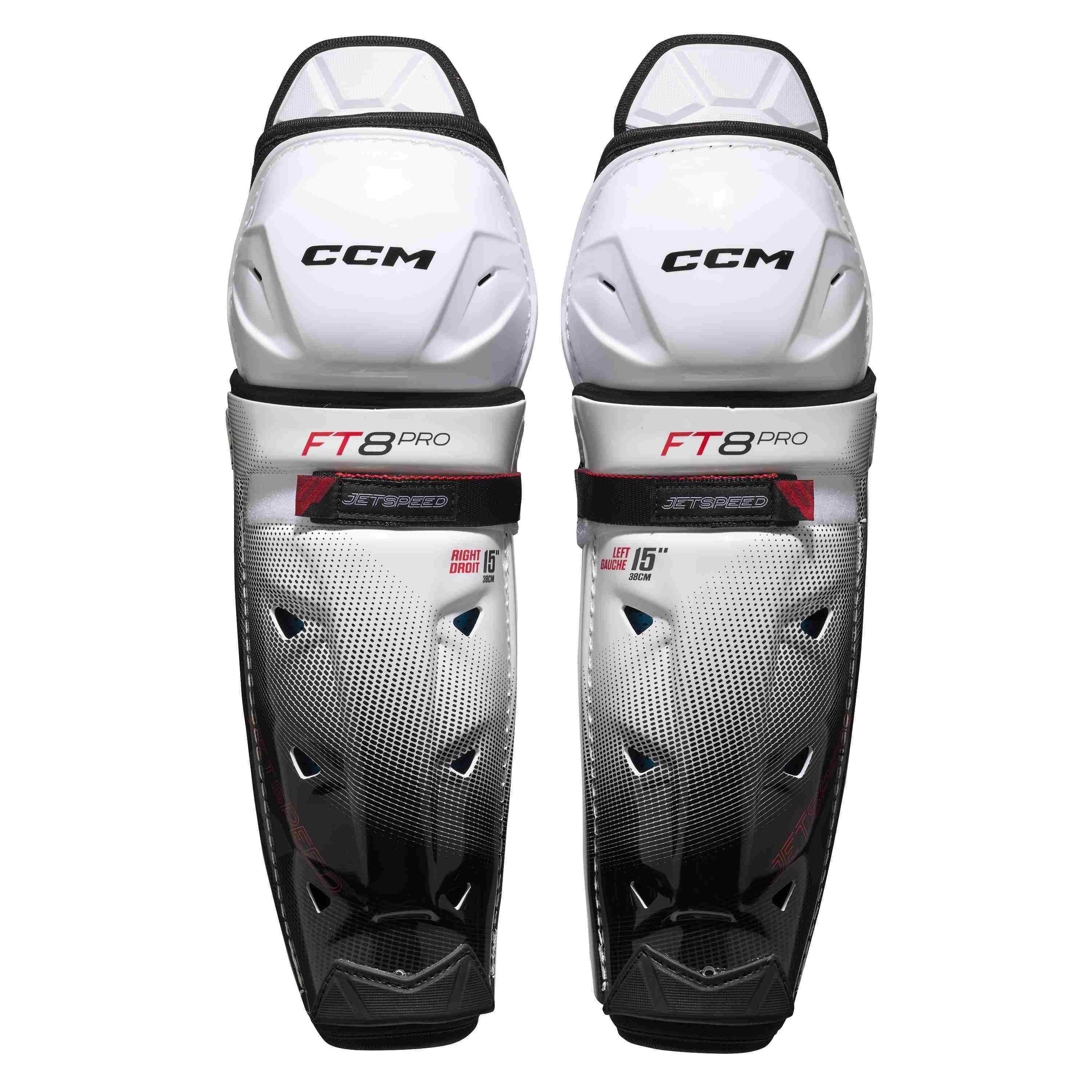 CCM Eishockey Schienbeinschoner Beinschutz CCM JETSPEED FT8 PRO Senior