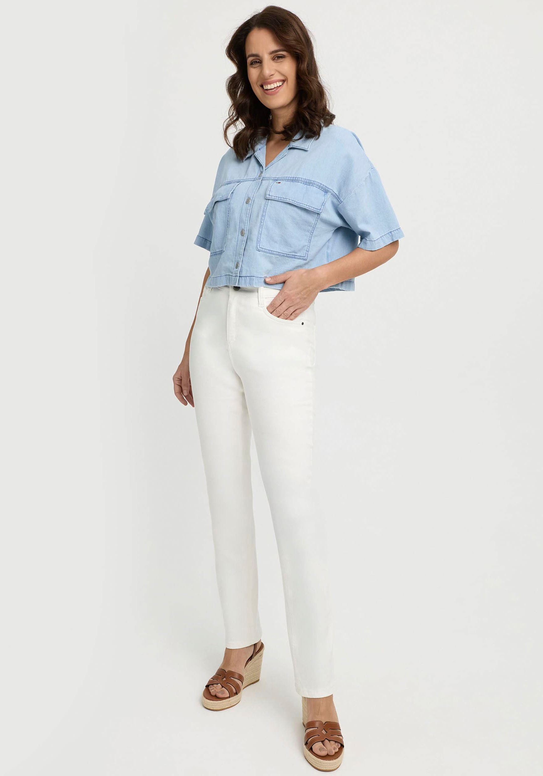 wonderjeans Straight-Jeans mit Stretch günstig online kaufen