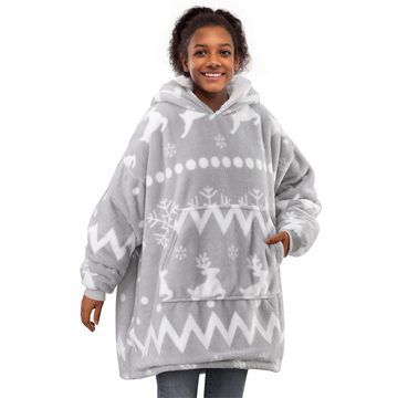 HOMELEVEL Hoodie Unisex Sweatshirt Hoodie Pullover - Pulli mit Kapuze für Kinder (1-tlg)