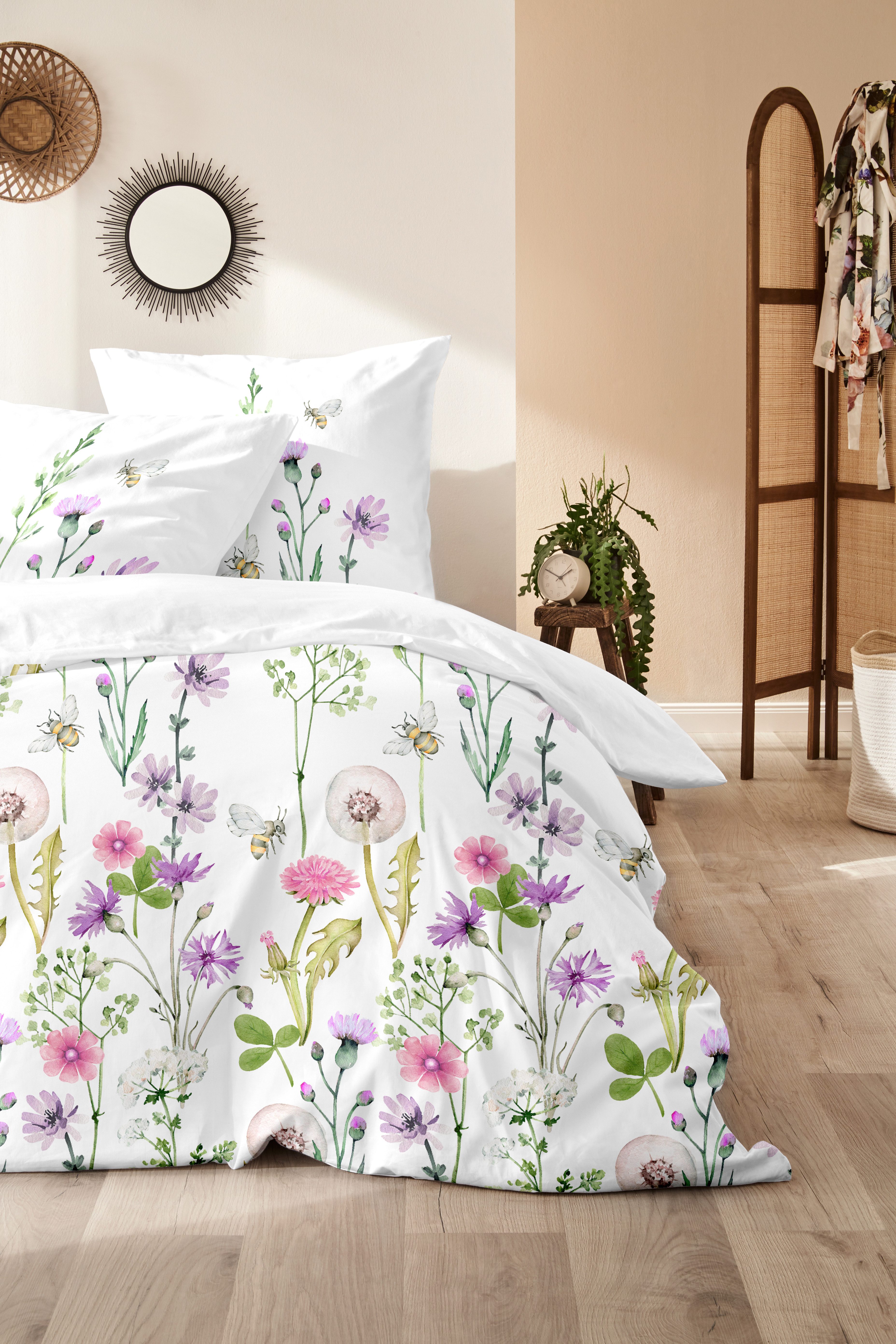 Primera Bettwäsche Renforce-Bettwäsche Oh my Garden, günstig online kaufen