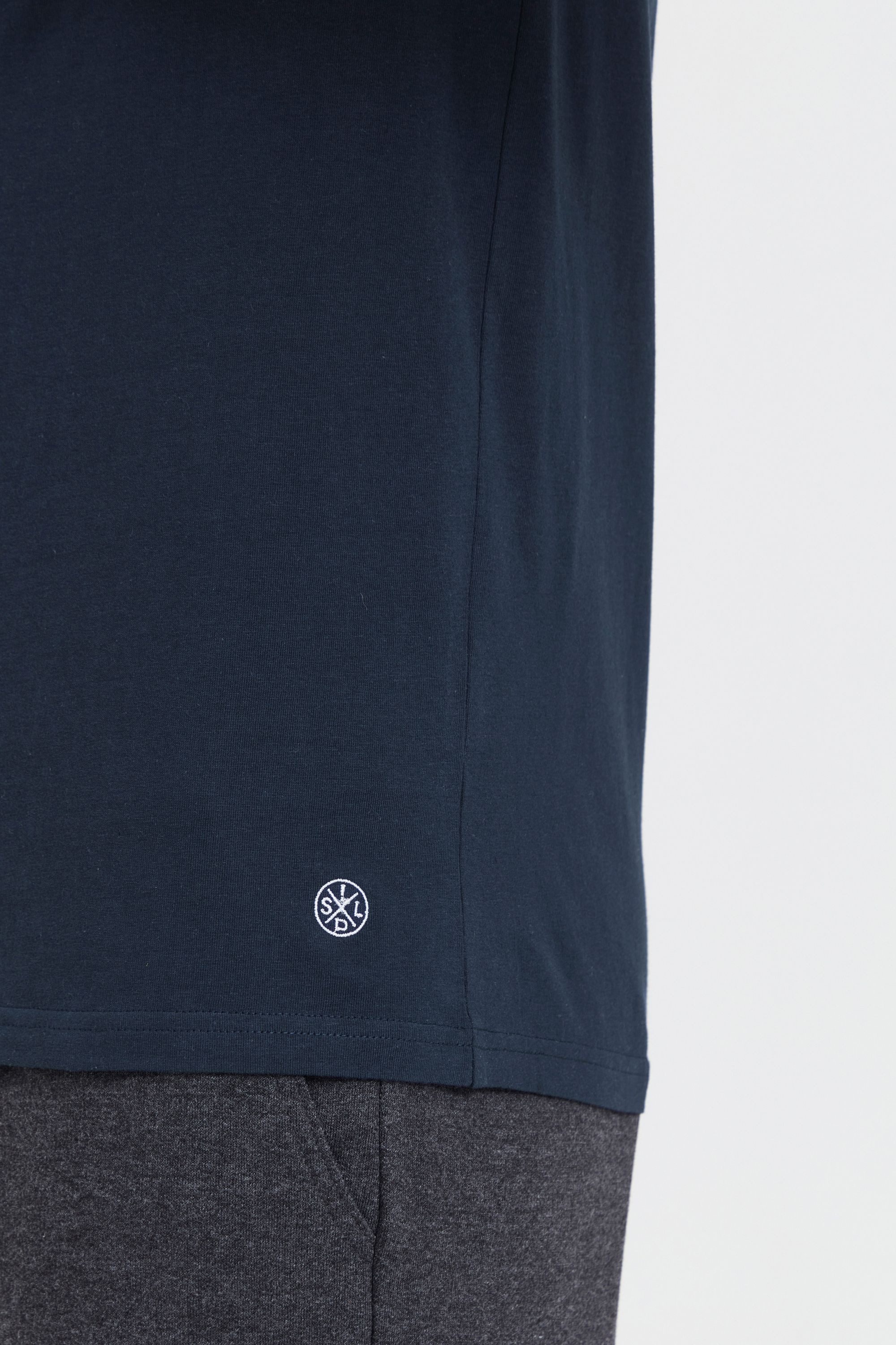 !Solid Rundhalsshirt SDSascha T-Shirt in Tricolor Streifenoptik