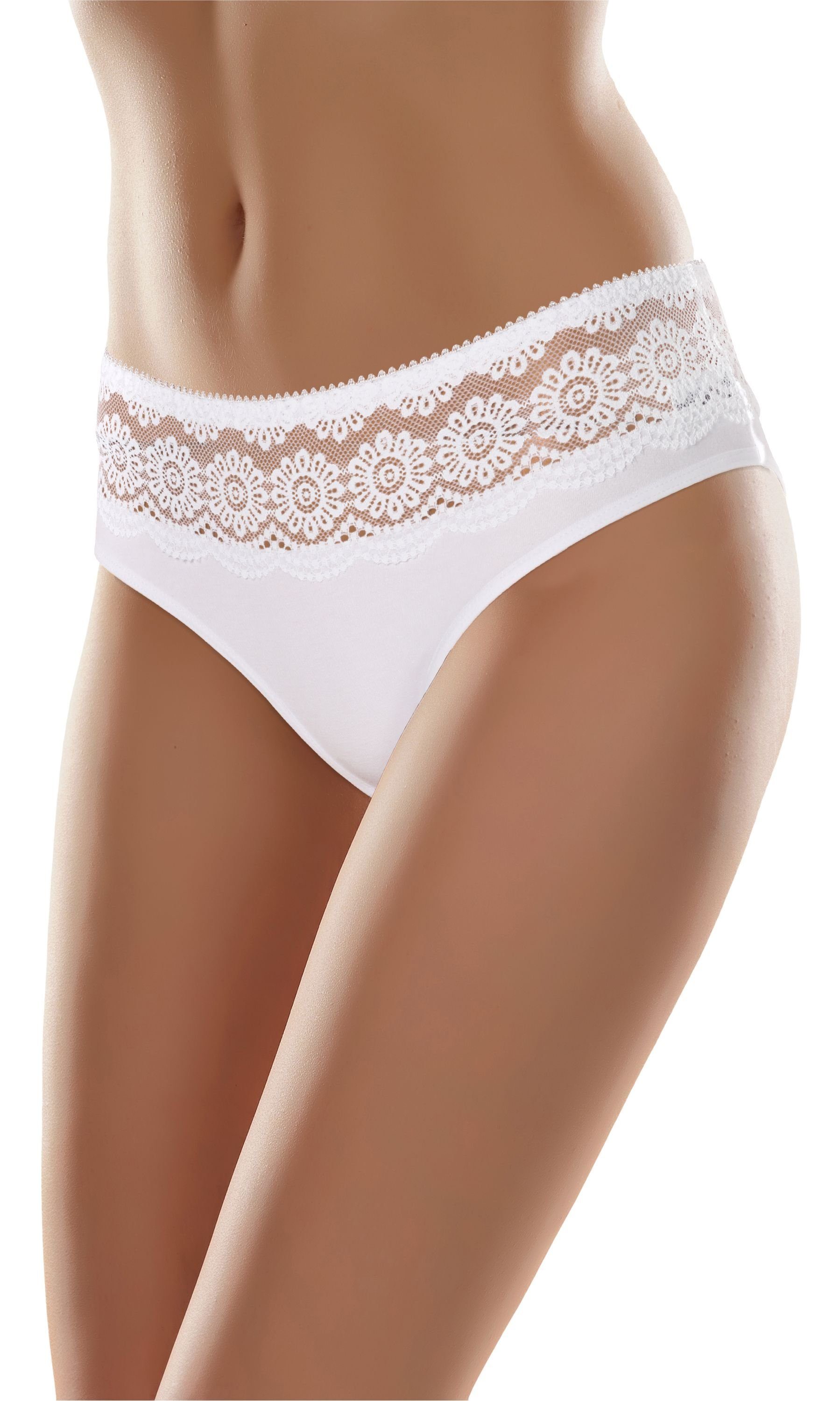 MSGAB21 Slip Style Merry Weiß Damen (1-St) Slip