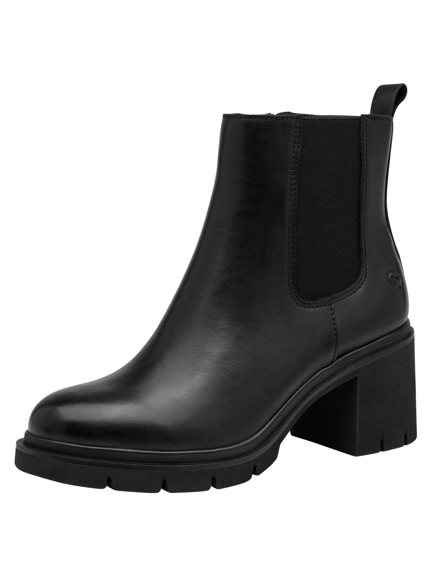 Tamaris WIDE FIT Removable Sock, comfortFit aus Leder Chelseaboots Removable Sock