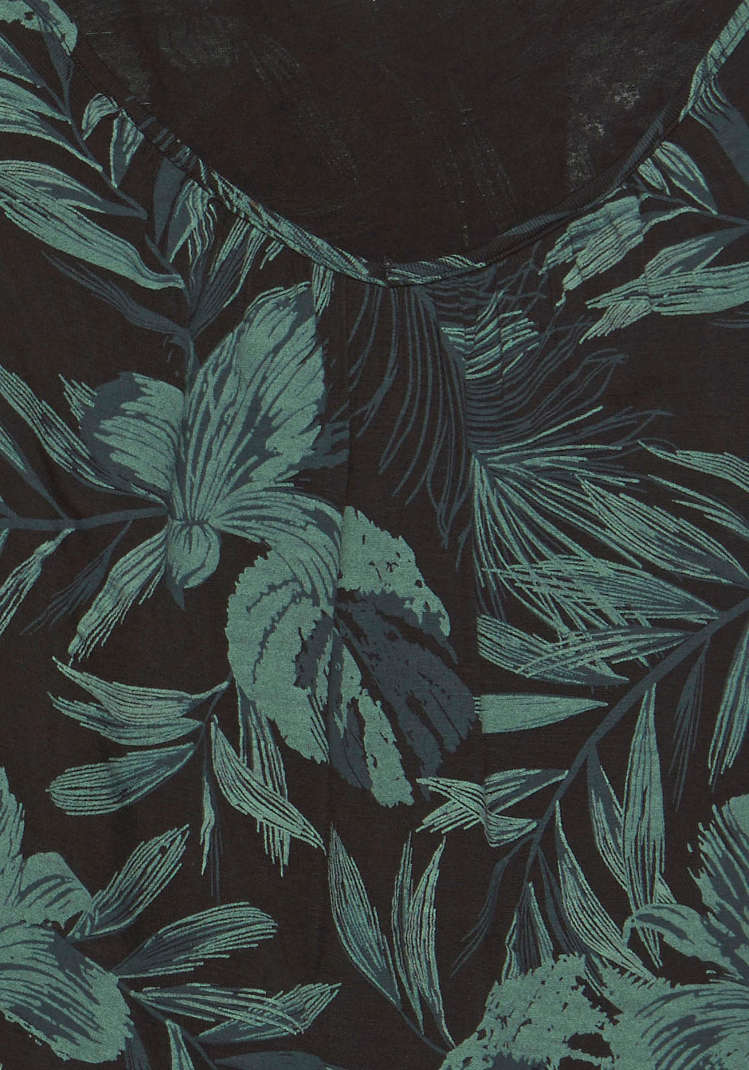 LASCANA Spaghettitop mit Raffung am Ausschnitt (2er-Pack) aus elastischer Viskose-Qualität