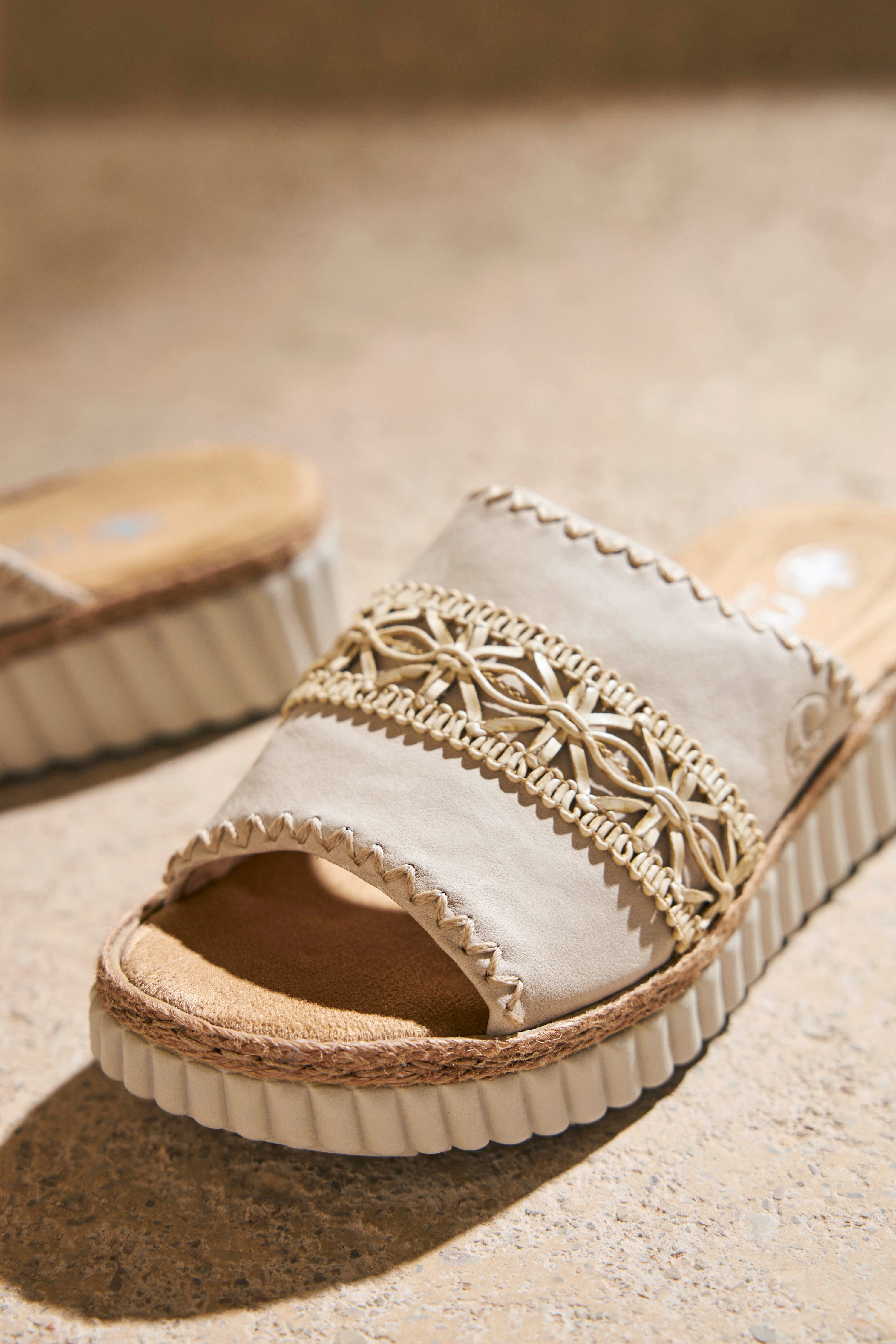 Rieker Pantolette Sommerschuh, Strandschuh, Urlaubschuh, Hausschuh günstig online kaufen