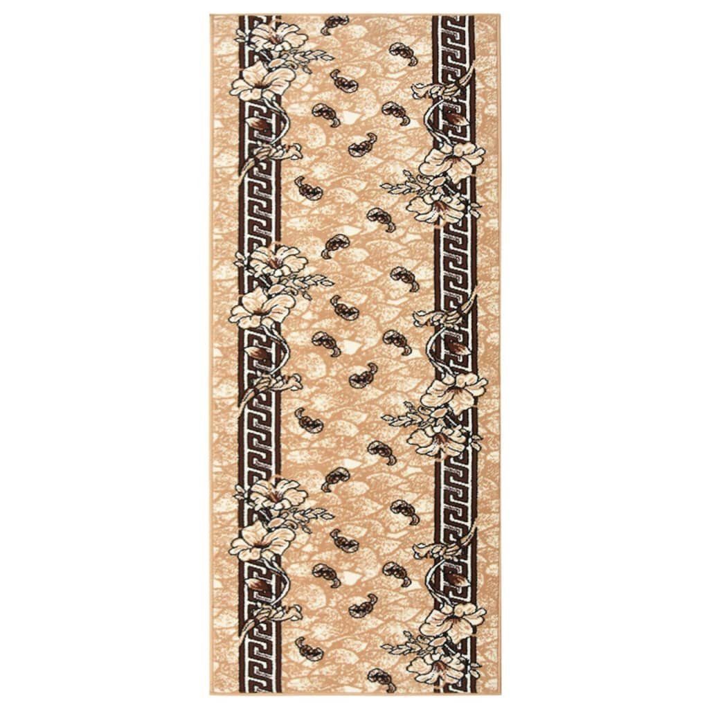 Teppich Teppichläufer BCF Beige 100x250 cm, furnicato, Rechteckig