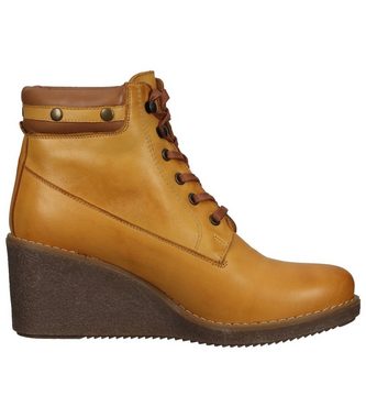 Hush Puppies Stiefelette Leder Keilstiefelette