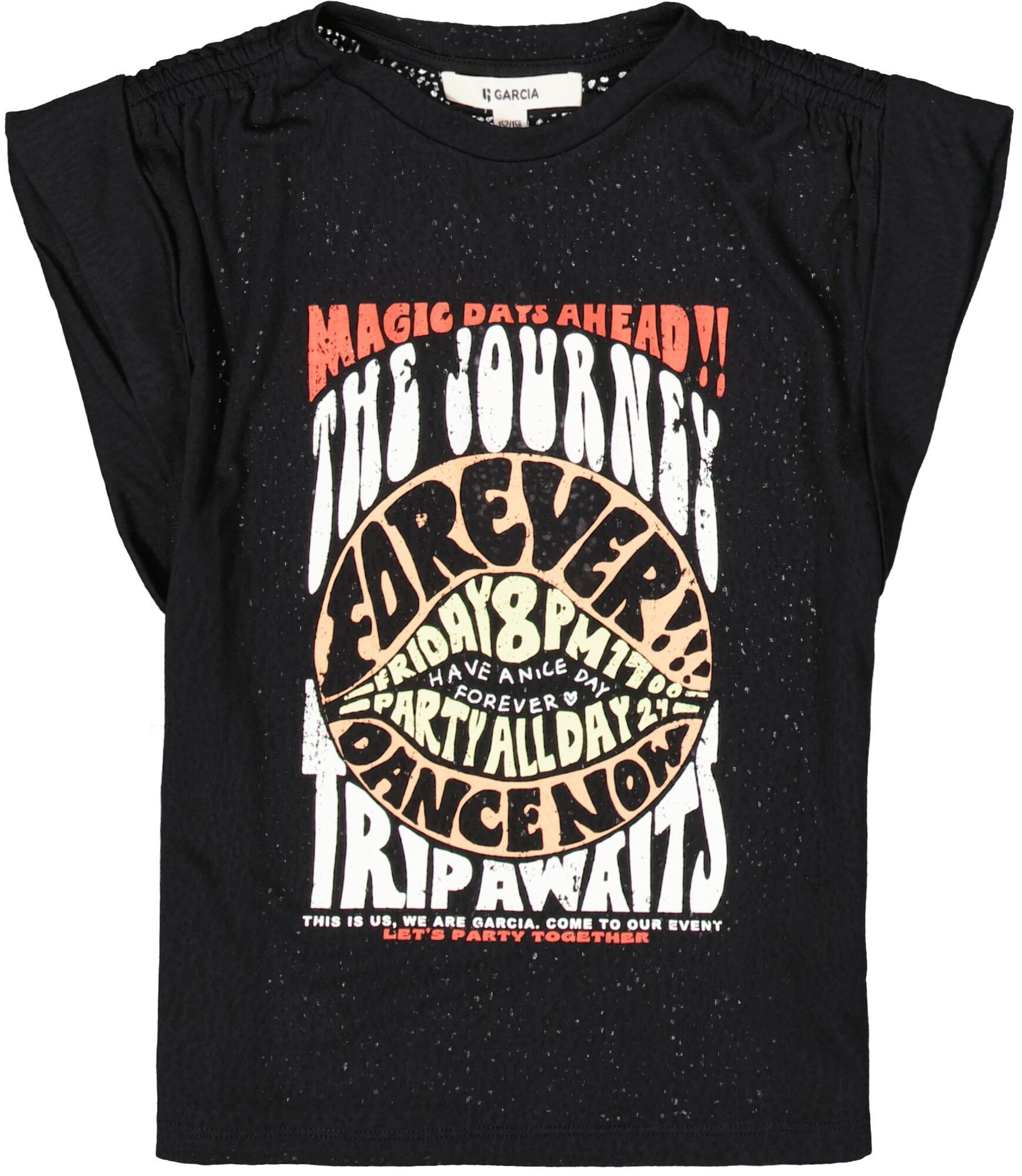 Garcia T-Shirt mit Grafik-Print