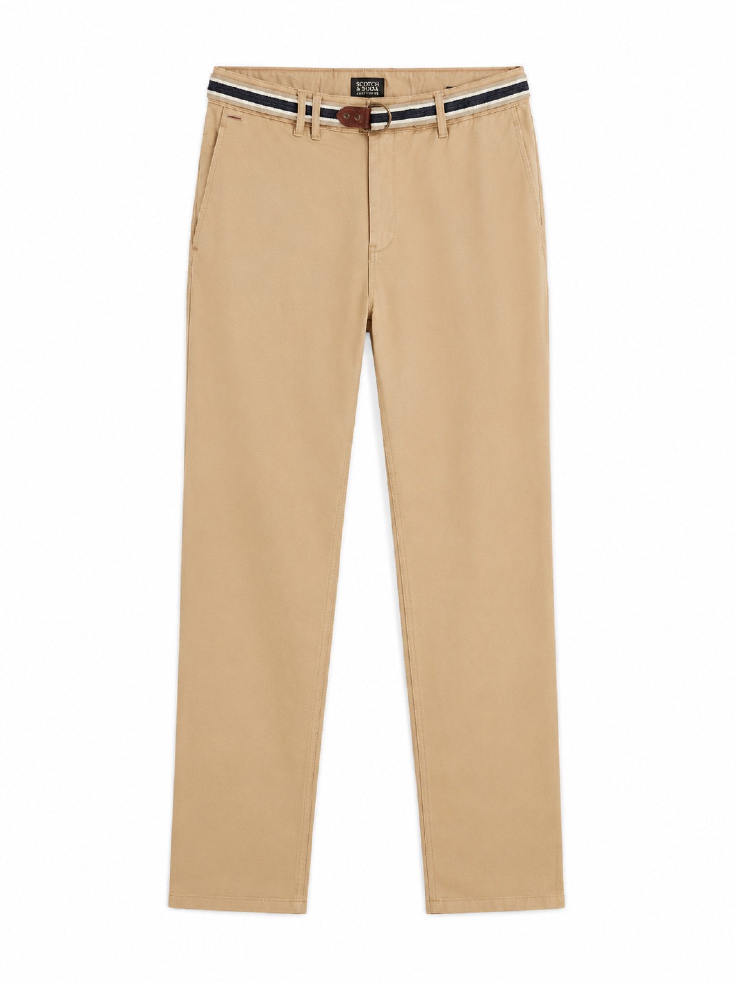 Scotch & Soda Chinohose Warren cotton blend twill belted chino
