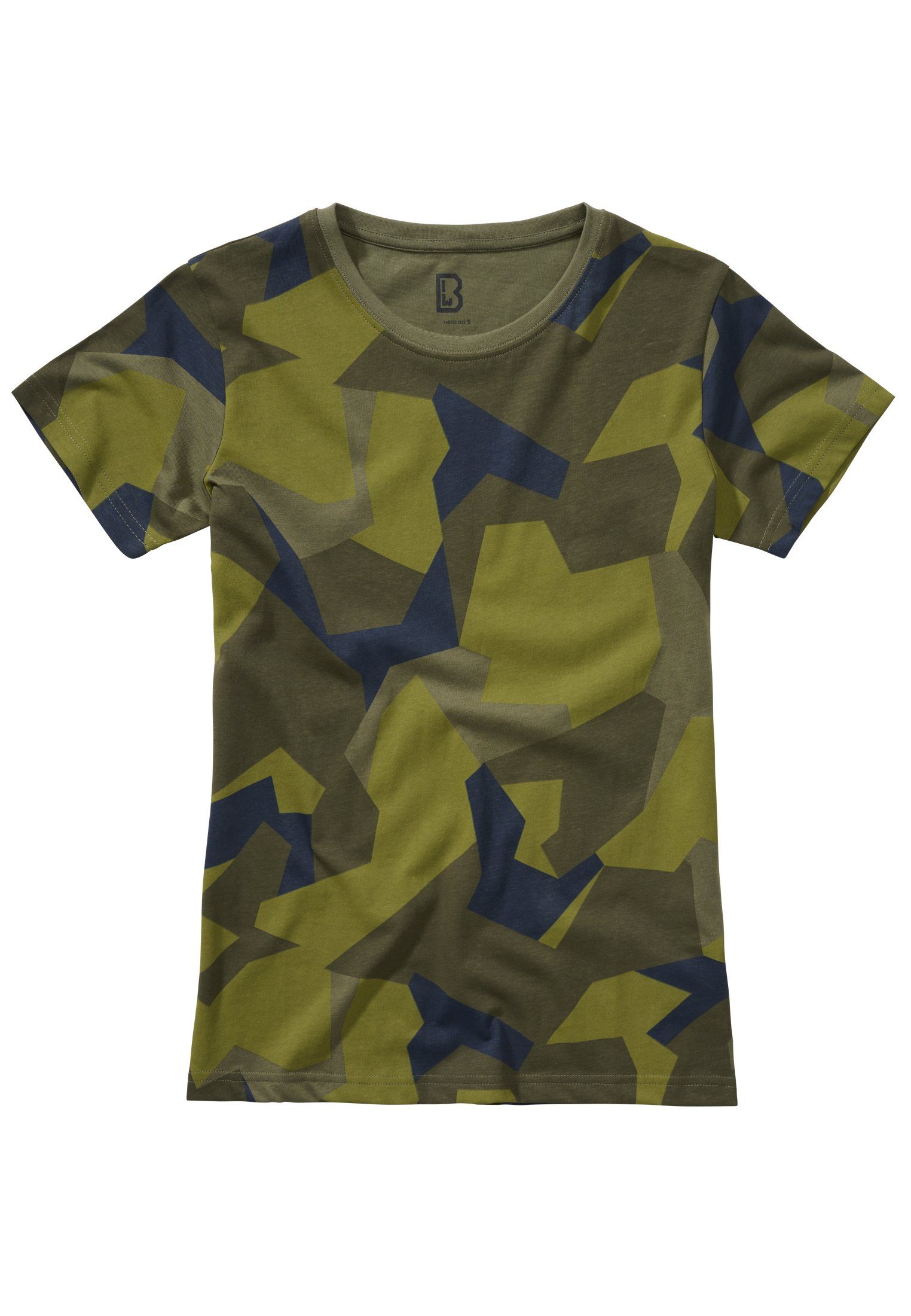 Ladies swedishcamo Brandit Damen T-Shirt (1-tlg) Kurzarmshirt
