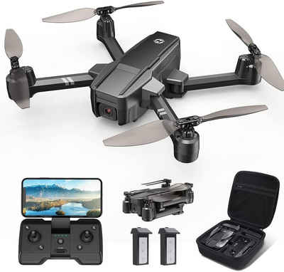 HOLY STONE Drohne (1080P, Drohne mit 1080P Kamera RC Quadrocopter Faltbar mit 2 Akkus 40 Min FPV)