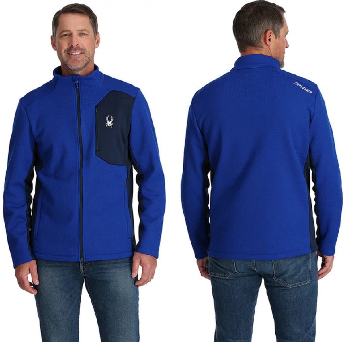 Spyder Fleecejacke Spyder Bandit Full Zip Zipper Jacket Herren Fleece Jacke 38A485324