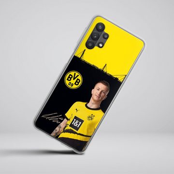 DeinDesign Handyhülle Borussia Dortmund Marco Reus BVB Marco Reus 23/24, Samsung Galaxy A32 5G Silikon Hülle Bumper Case Handy Schutzhülle