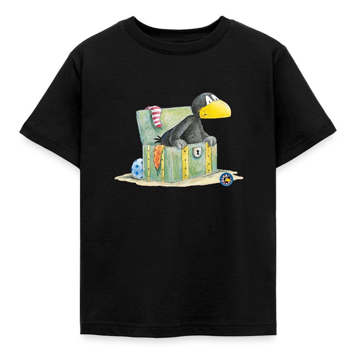 T-Shirt Der kleine Rabe Socke Schatzkiste Kinder T-Shirt