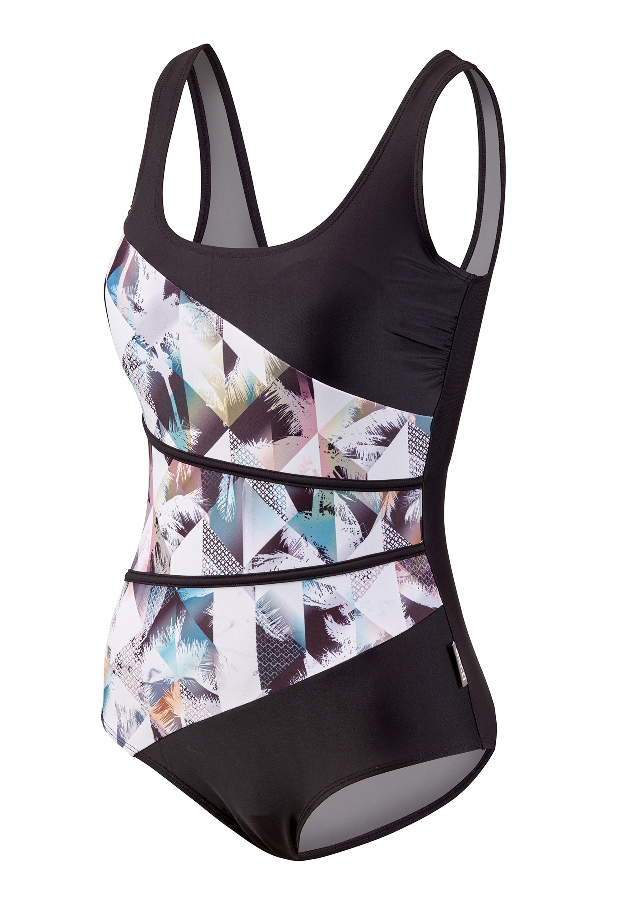 Beco Beermann Badeanzug Heavenly Palms (1-St) mit Shaping-Futter, Soft-Cups und Palmenprint