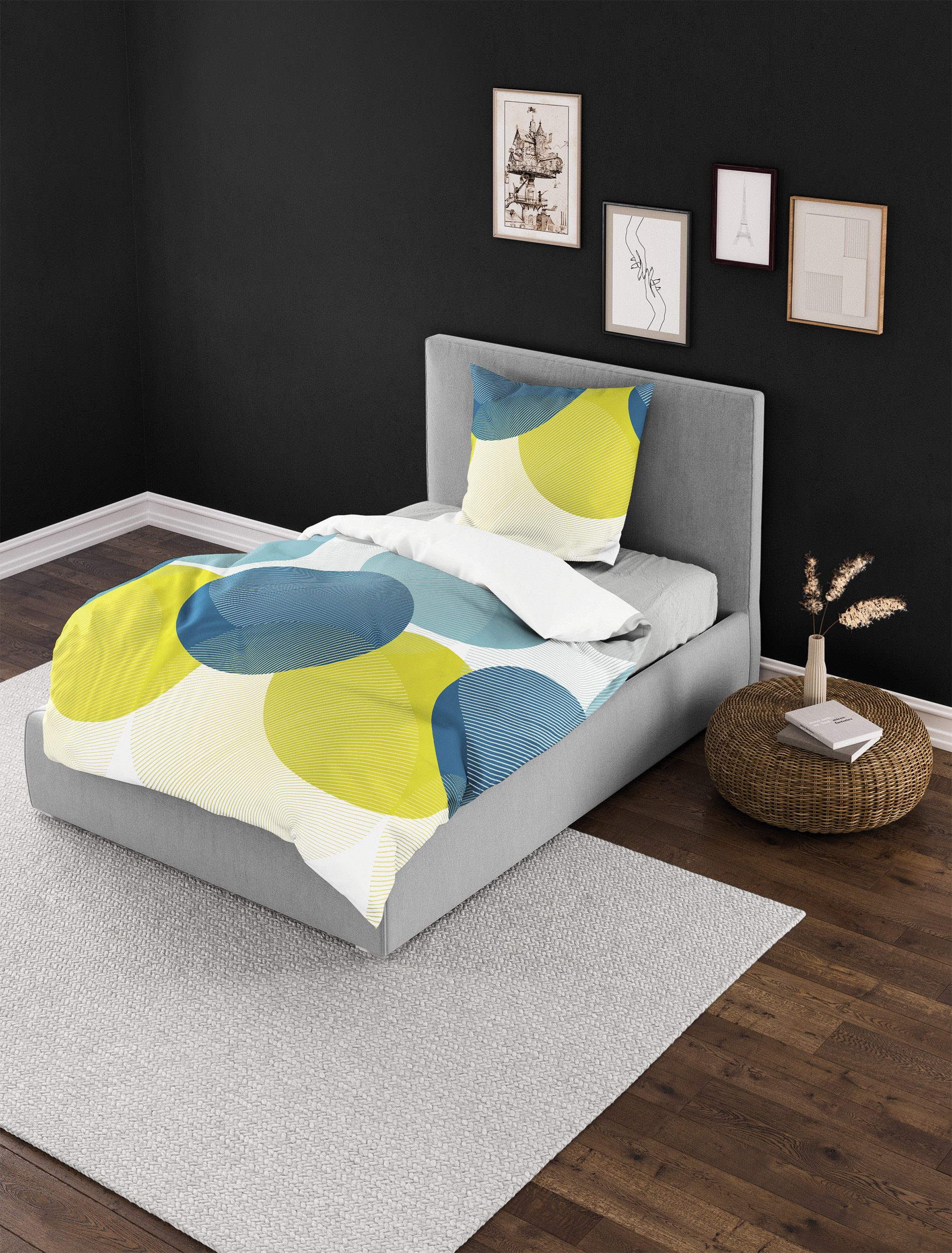 BIERBAUM Bettwäsche 6155, Mako-Satin, 2 teilig, günstig online kaufen