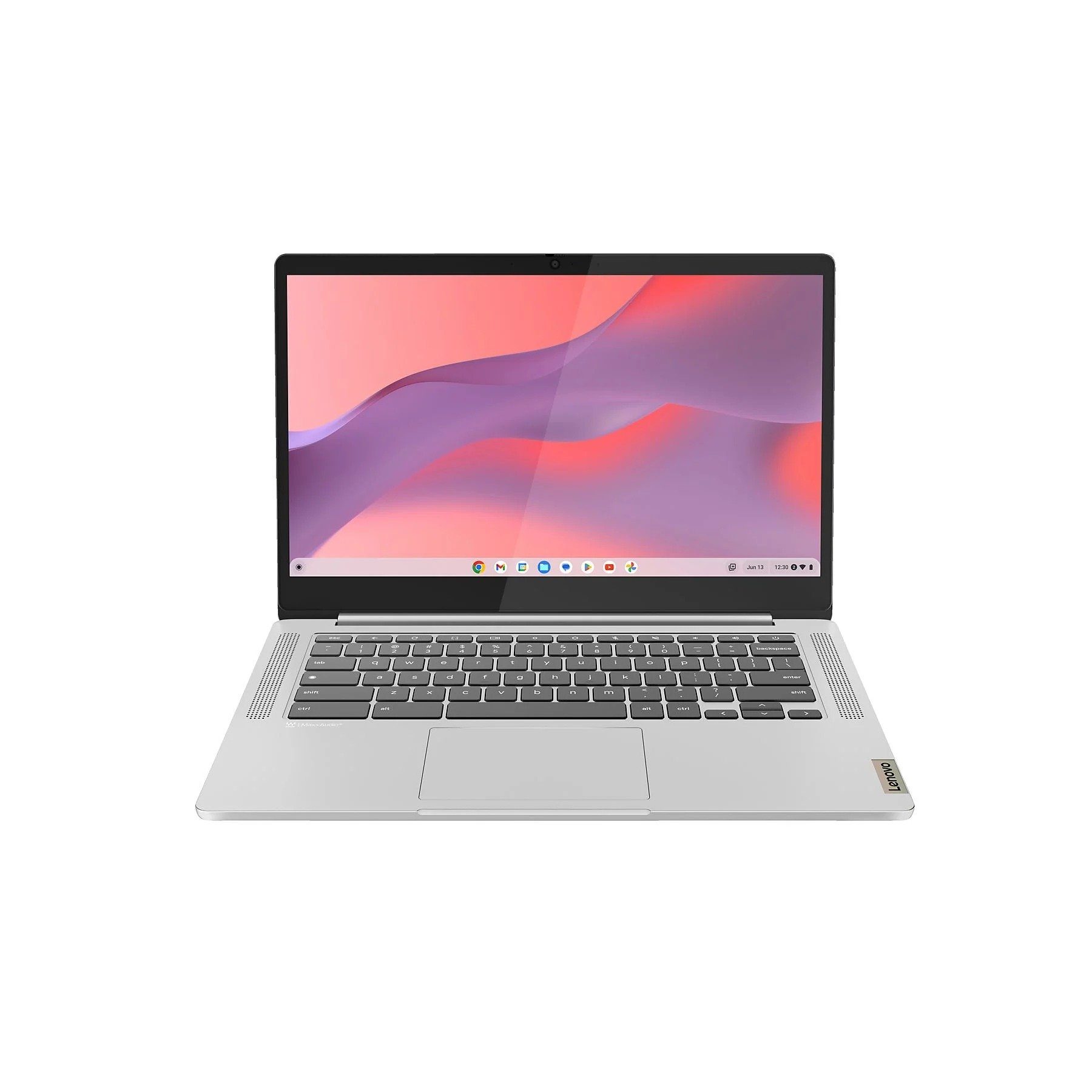 Lenovo IdeaPad 3 82XJ000SGE Google Chrome OS 4GB RAM 64 GB eMMC Chromebook (35,60 cm/14 Zoll, MediaTek Kompanio 520, Mali-G52, Full HD Webcam, MicroSD Kartenleser, WiFi 6 WLAN)