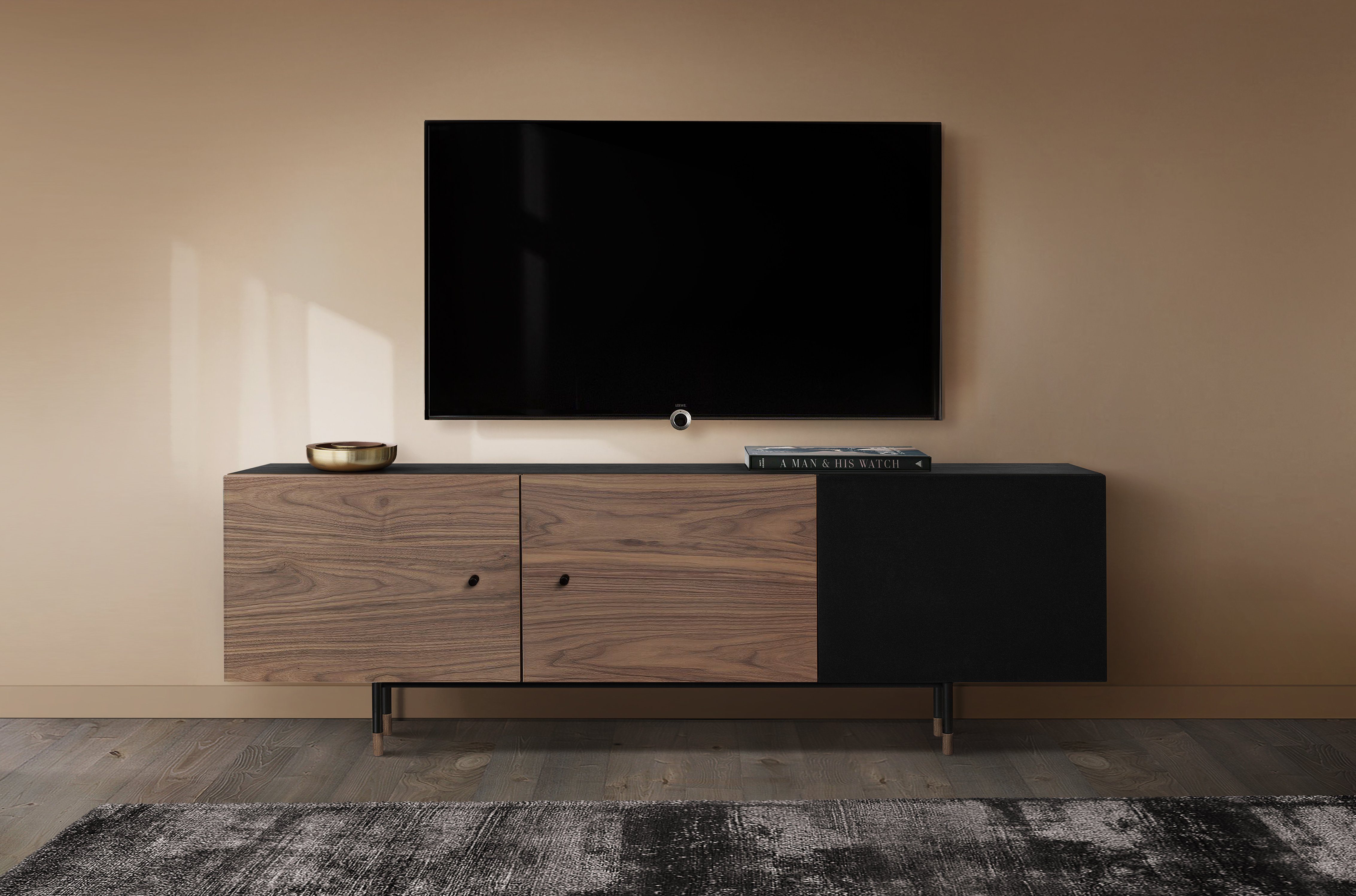 Woodman Kommode Jugend Kommode, mit Holzfurnier aus Eiche, Skandinavisches Design, FSC®