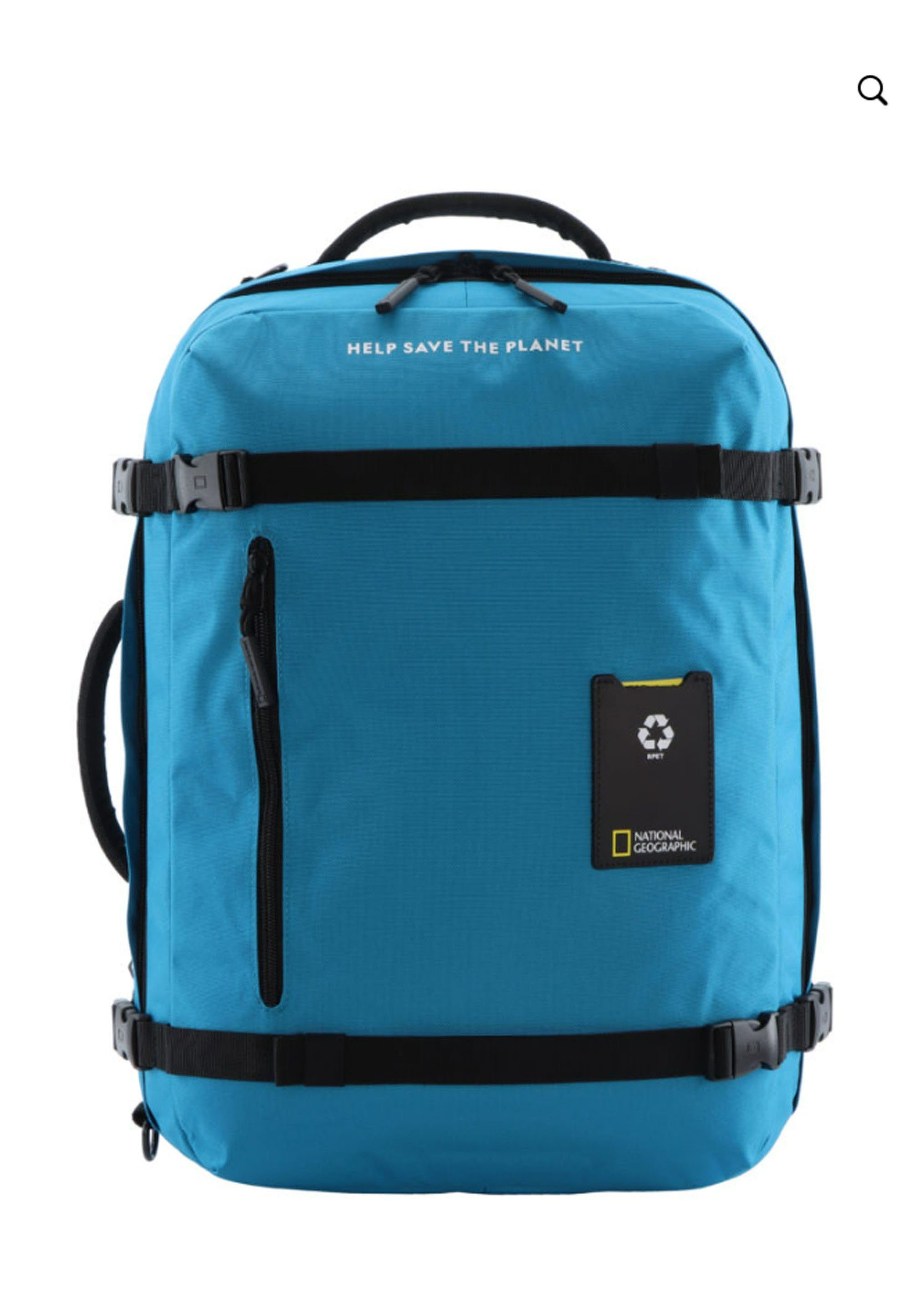 NATIONAL GEOGRAPHIC Cityrucksack OCEAN, aus recycelten PET-Flaschen