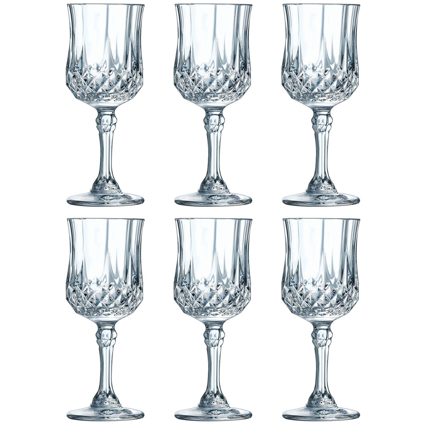 CreaTable ECLAT ml, Longchamp Weinglas CRISTAL 170 Glas Weißweinglas D´ARQUES