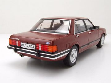 MCG Modellauto Ford Granada MK2 2.8 Ghia 1982 dunkelrot metallic Modellauto 1:18 MCG, Maßstab 1:18