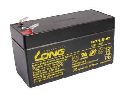 Kung Long 12V 1,2Ah ersetzt LC-R121R3PG AGM wartungsfrei VdS Bleiakkus, universell einsetzbar