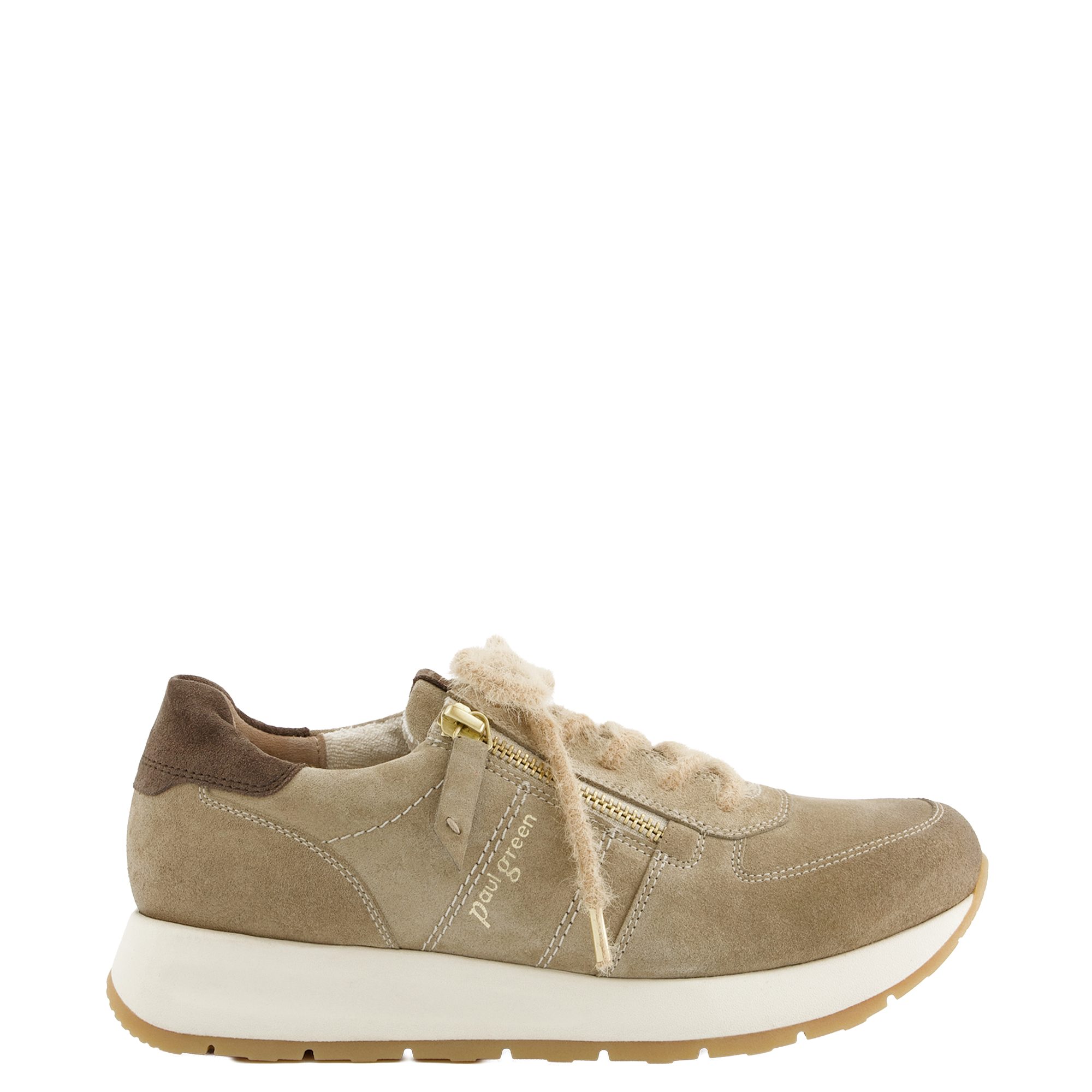 Paul Green 5444-091, Sneaker, Beige, Damen Sneaker
