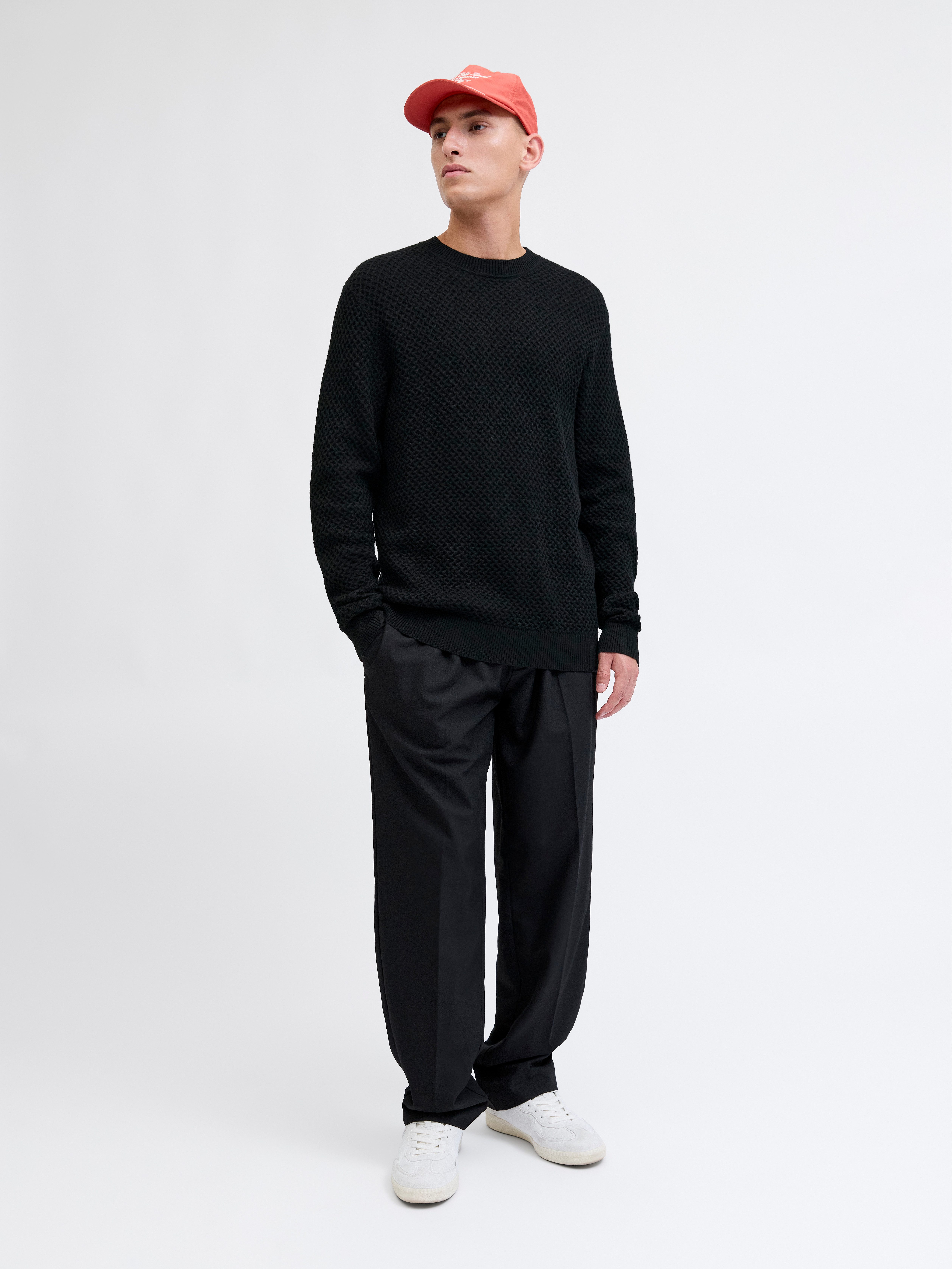 Jack & Jones Strickpullover JPRBLUBARKLEY KNIT CREW NECK CH