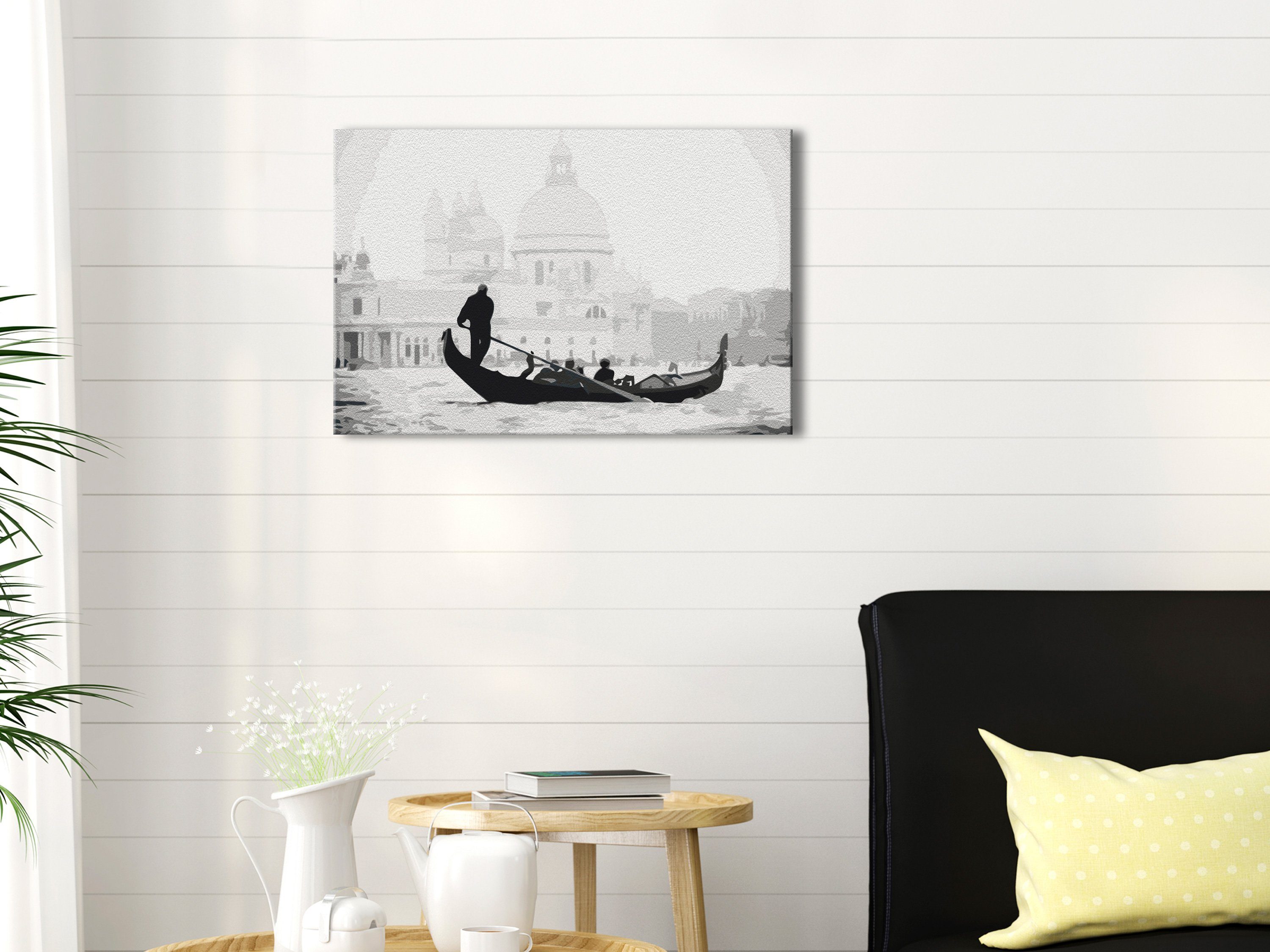 Thumbnail - Artgeist Malen nach Zahlen Black and White Venice